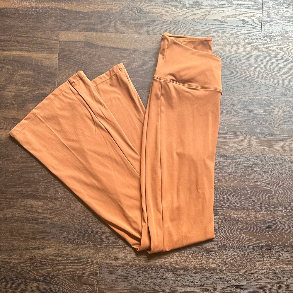 Stylish Orange Yoga Pants